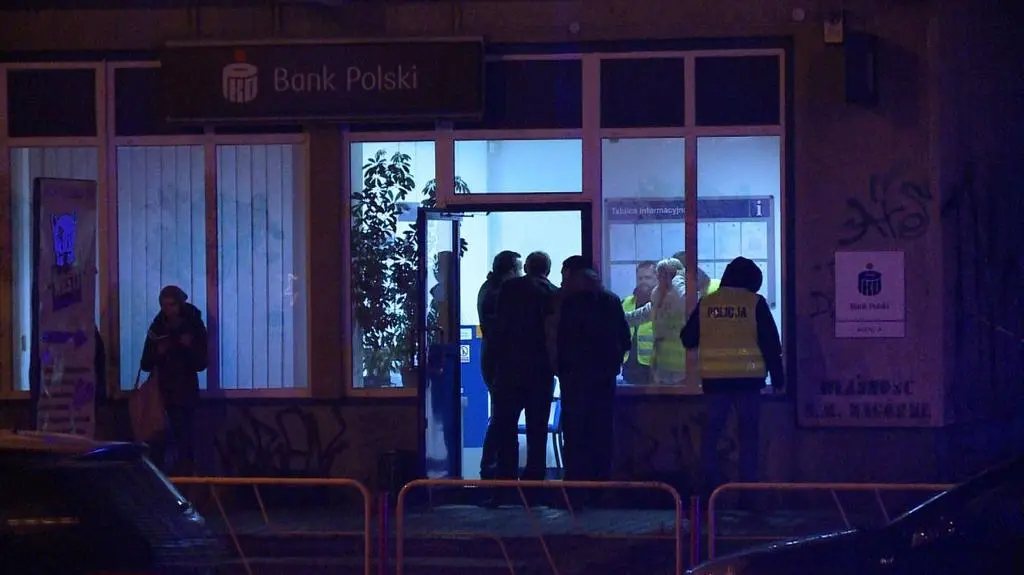 Napad na bank udaremniony. Nie żyje jeden z napastników