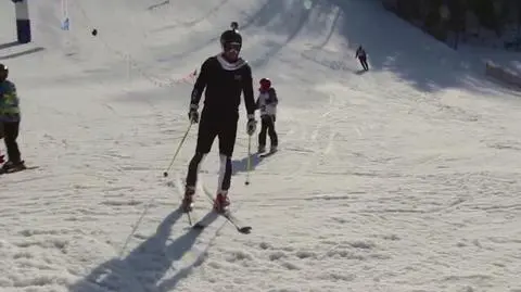 Narciarski zjazd Andrzeja Dudy