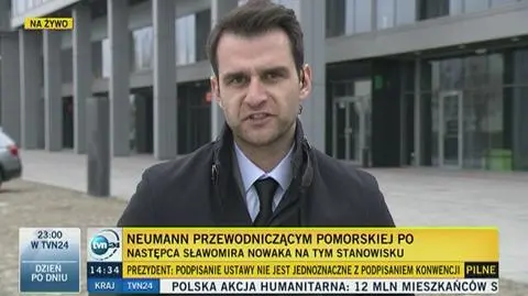 Neumann szefem pomorskiej PO 