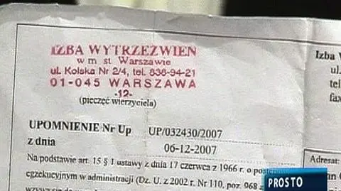 Nie pił, nie był - a ma zapłacić