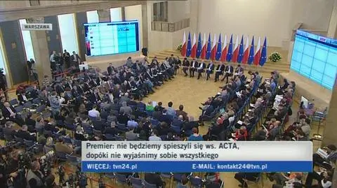 "Nie zgodzimy się na ACTA" (TVN24)