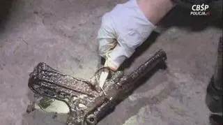 Nielegalna broń, materiały wybuchowe i amunicja ujawnione przez CBŚP