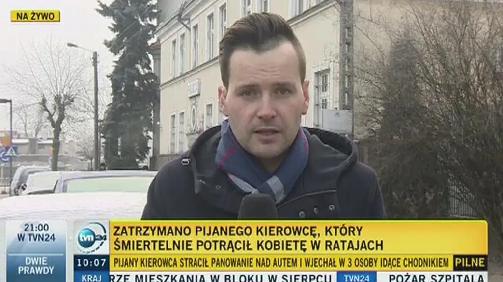 Nietrzeźwy kierowca wjechał w przechodniów. Zginęła 45-latka