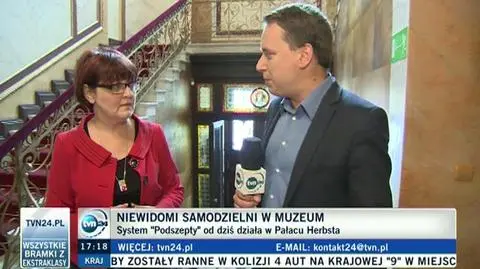 Niewidomi samodzielni w muzeum