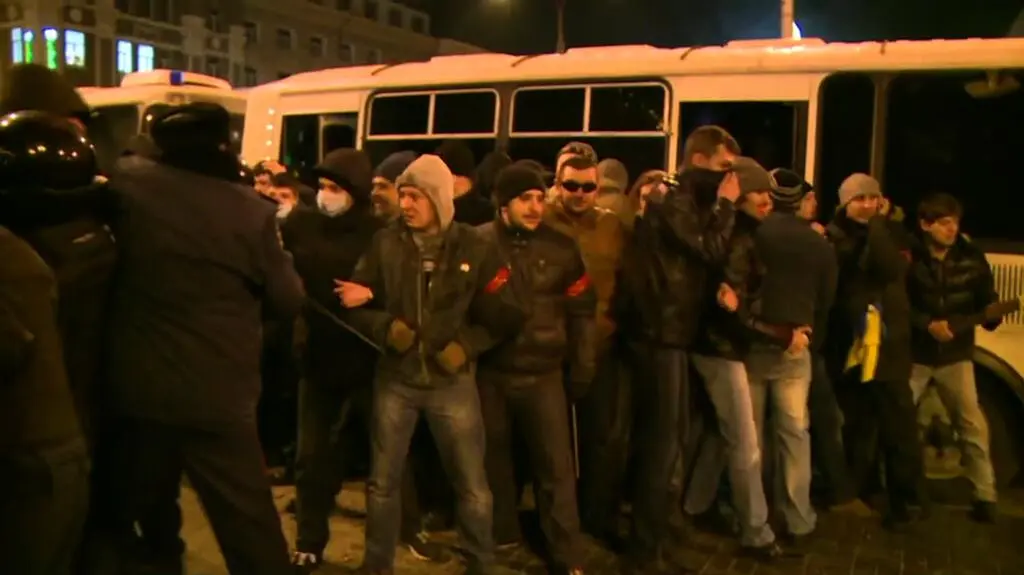 Nocne starcia w Doniecku 