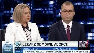 Nowicka: Doktor Chazan uniemożliwia dostęp do świadczeń