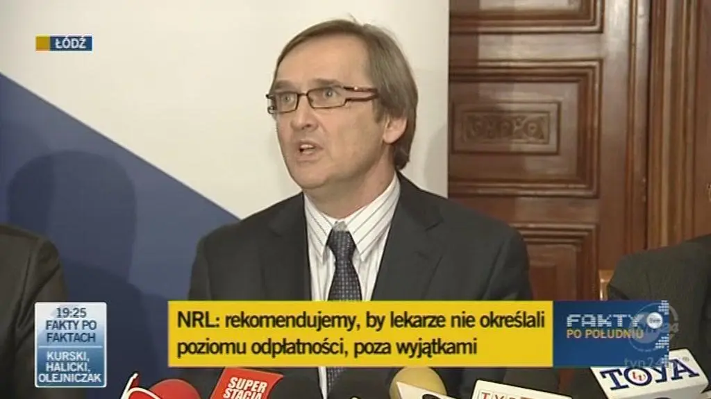 NRL: prezes NFZ do dymisji (TVN24)