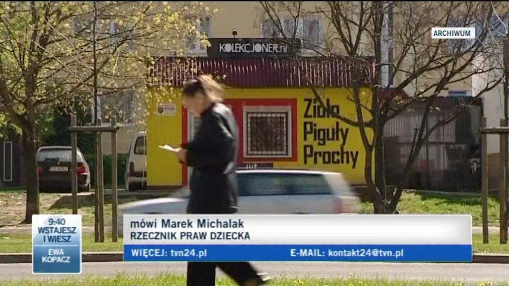O dopalaczach mówi Rzecznik Praw Dziecka (TVN24)