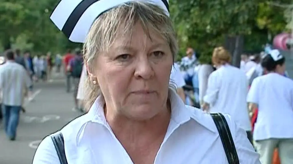 O głodówce koleżanek mowi Krystyna Ciemniak z OZZPiP