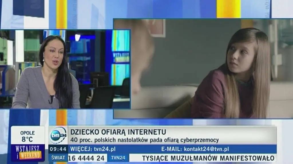 O hejcie i cyberprzemocy rozmawiali goście "Wstajesz i weekend"