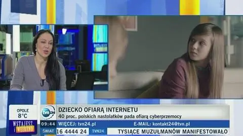O hejcie i cyberprzemocy rozmawiali goście "Wstajesz i weekend"