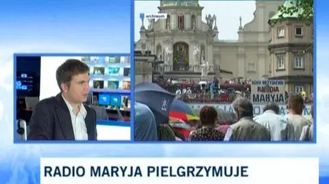 O pielgrzymce słuchaczy Radia Maryja mówi Marek Zając z "Tygodnika Powszechnego"