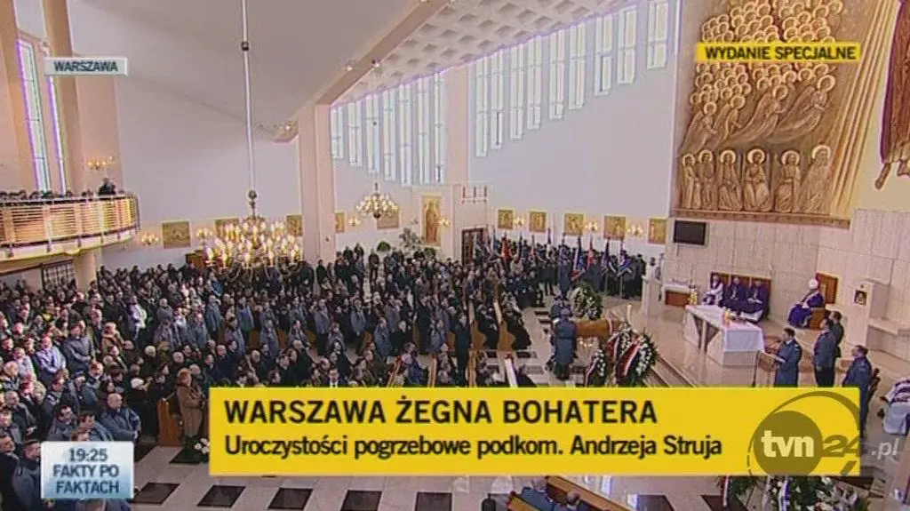 O śmierci Andrzeja Struja mówi komendant główny policji Andrzej Matejuk