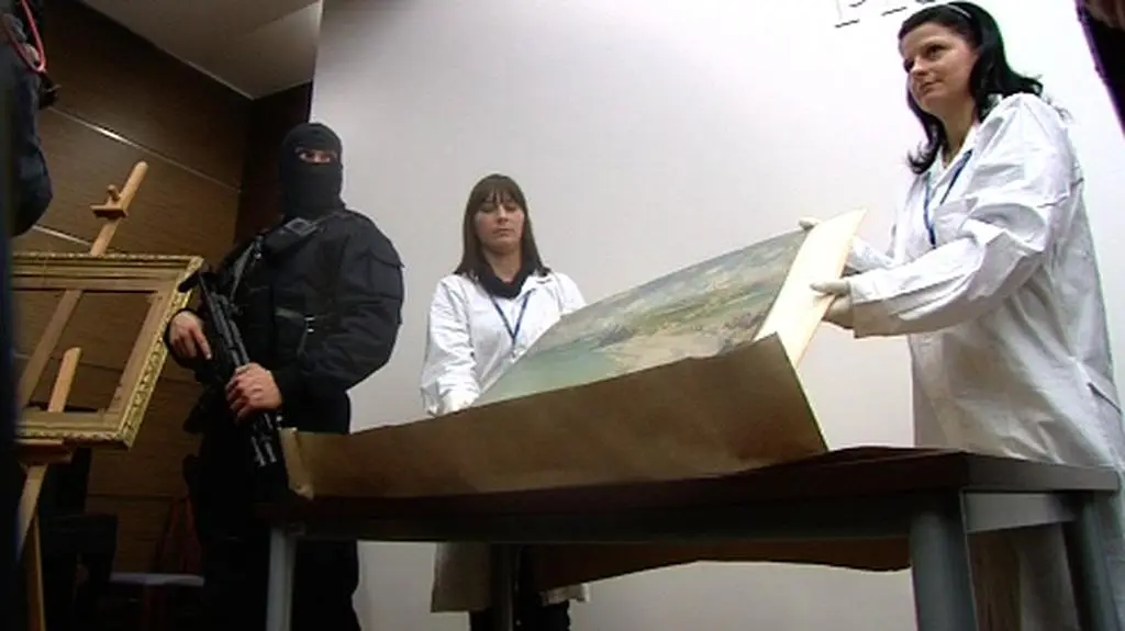 Obraz Moneta w szafie. W Olkuszu