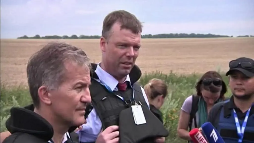 OBWE na miejscu katastrofy