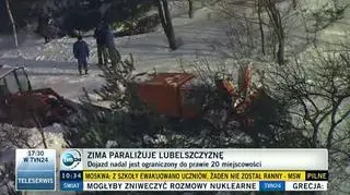 Od środy miejscowość Siniec była oddcięta od świata
