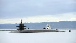 Odpalenie spod wody dwóch rakiet Trident II