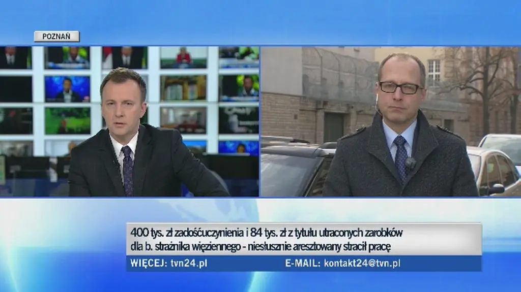 Odszkodowanie dla Norberta Wróbla, strażnika z Wronek. 