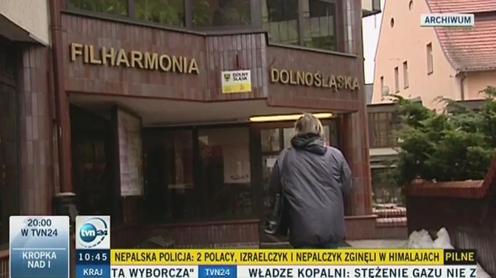 Ofiarą padła harfistka i pracownik ochrony filharmonii