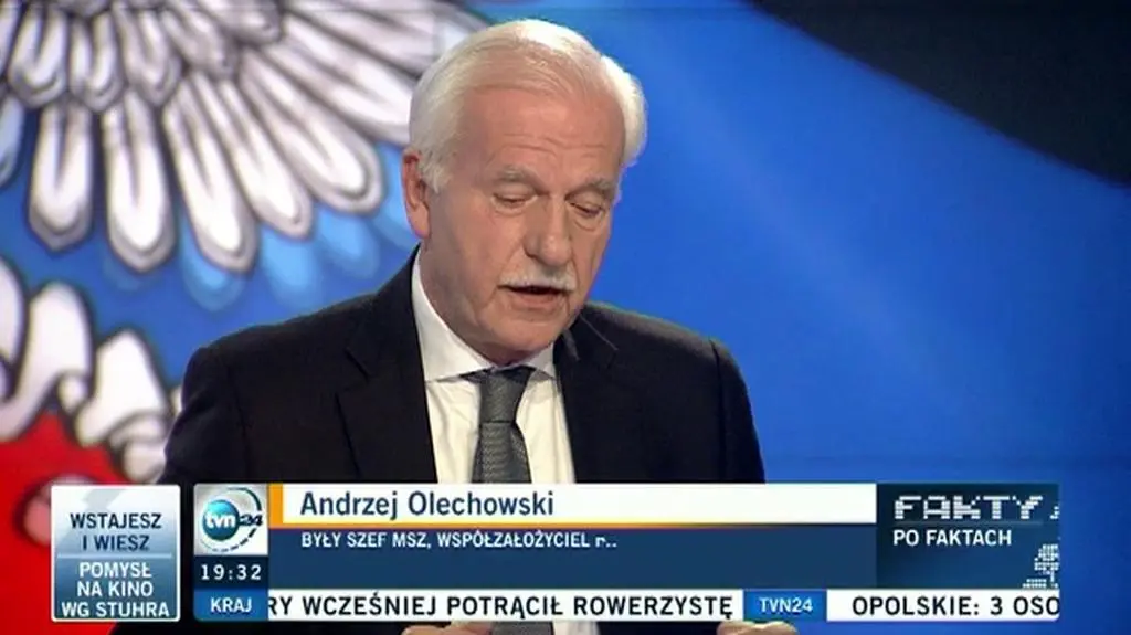 Olechowski: najbardziej prawdopodobny scenariusz to rozpad Ukrainy