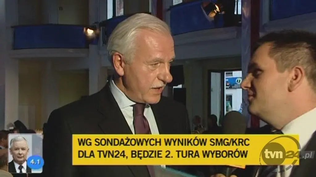 Olechowski o poparciu w drugiej turze i swojej politycznej przyszłości