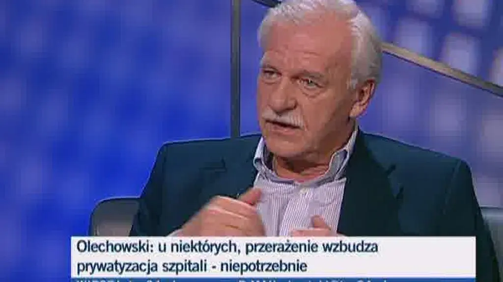 Olechowski o służbie zdrowia