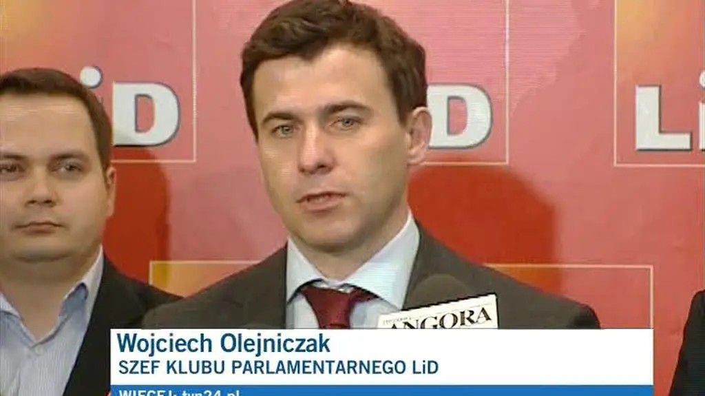 Olejniczak o ty, co chce zrobić SLD