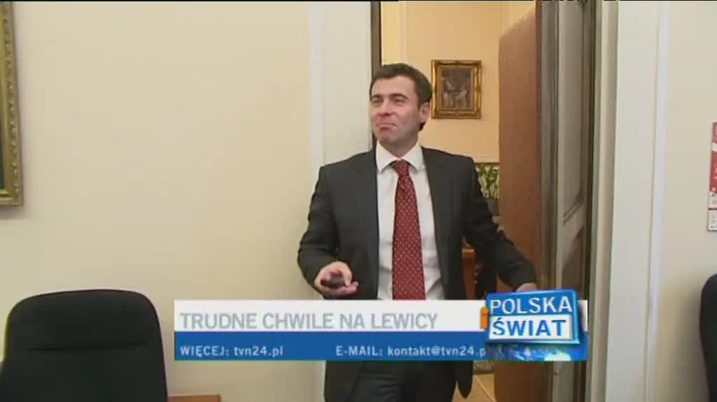 Olejniczak vs Napieralski - materiał Macieja Knapika "Polska i Świat"
