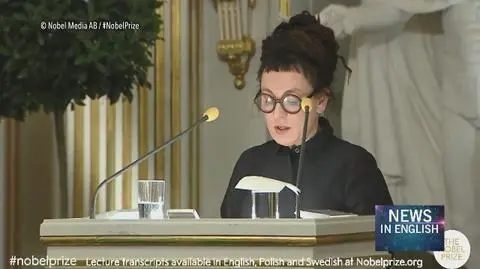 Olga Tokarczuk and Peter Handke give Nobel lectures in Stockholm