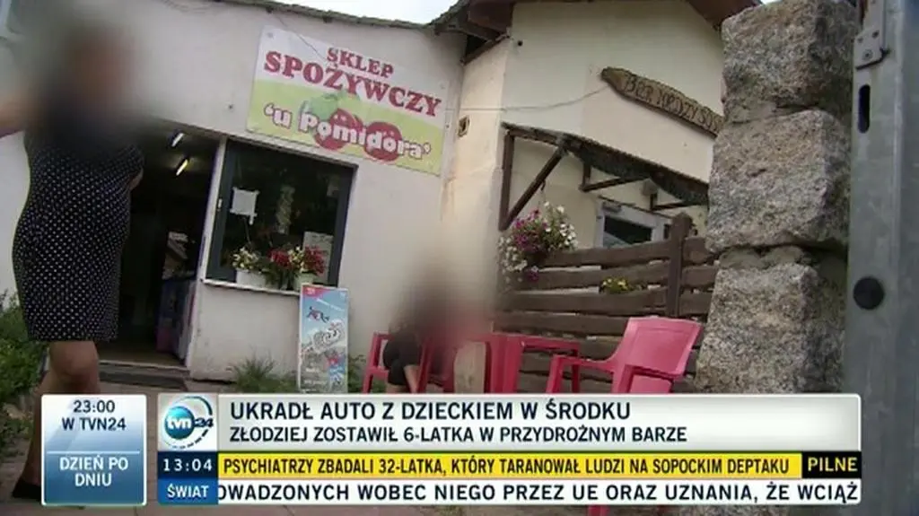 "On się bardzo policji bał"