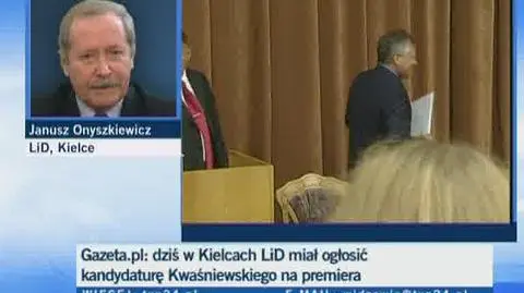 Onyszkiewicz: nie wykluczone, że Rosja będzie w NATO