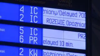 Opóźnienia pociągów w Poznaniu