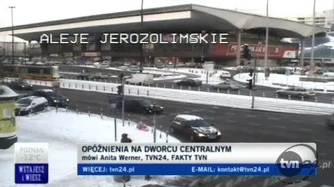 Opóźnienia pociągów w stolicy