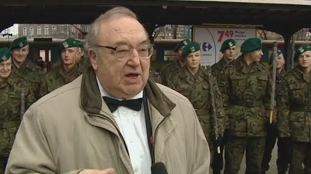 Organizator inscenizacji Ryszard Łuczak