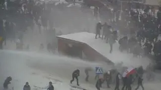 Ośmiu zatrzymanych po demonstracji przed siedzibą JSW