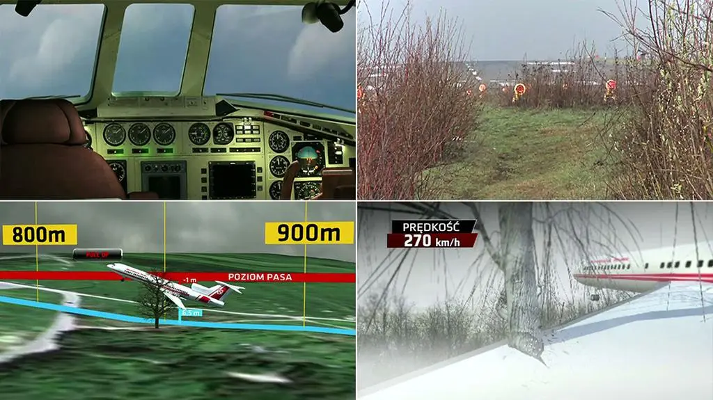Ostatnie chwile lotu Tu-154M. Rekonstrukcja Faktów TVN