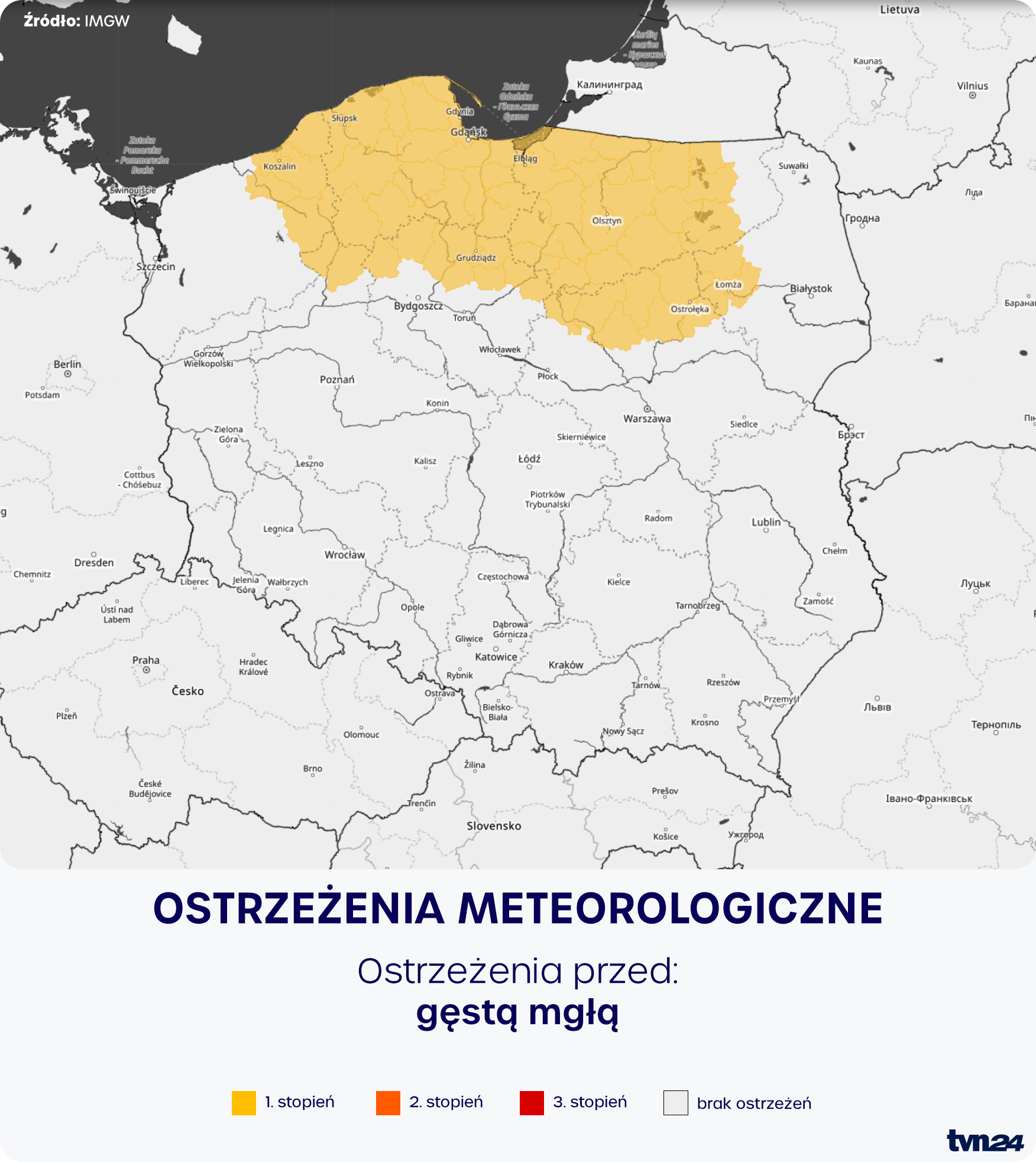 Ostrzeżenia IMGW