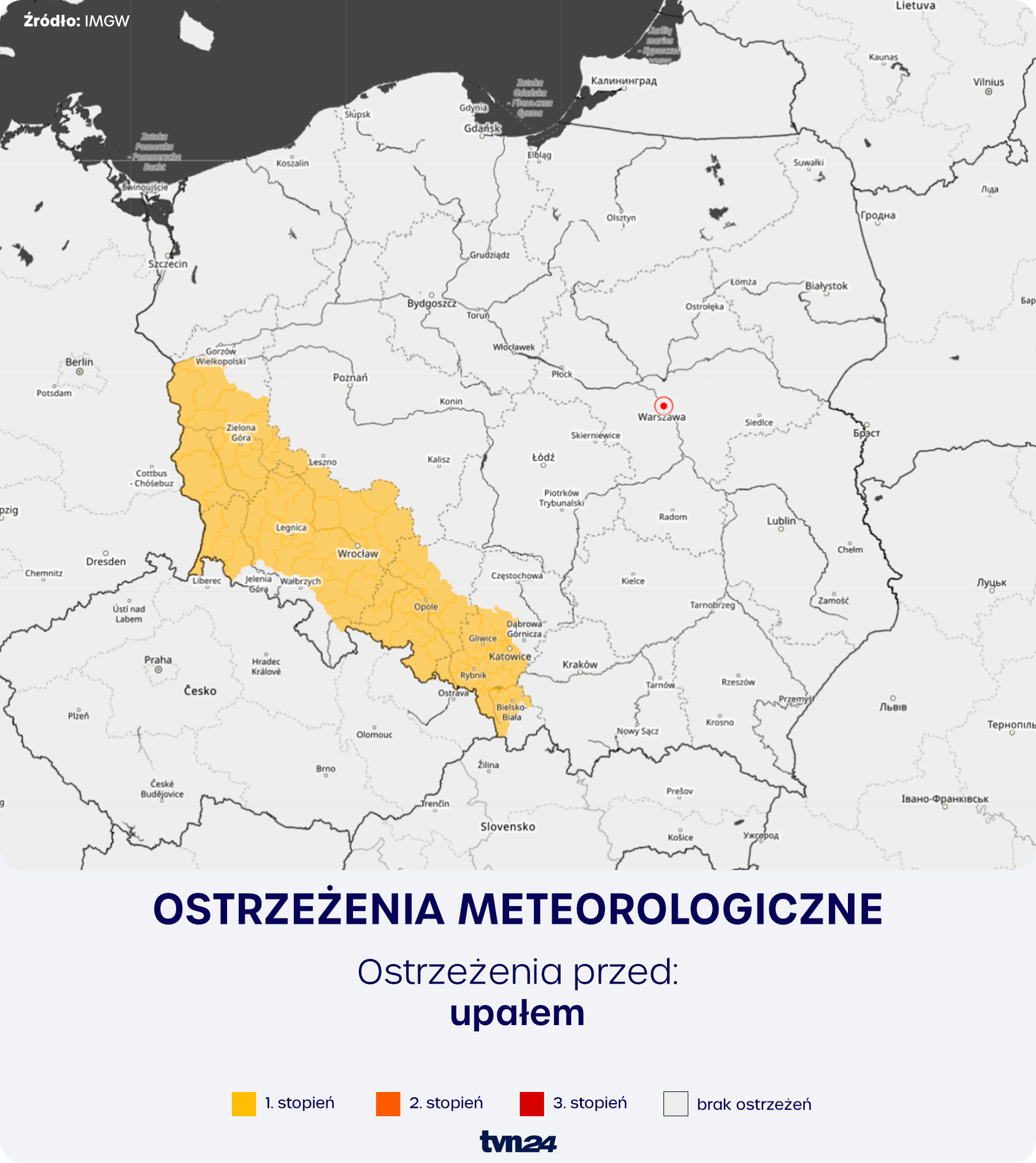 Ostrzeżenia IMGW