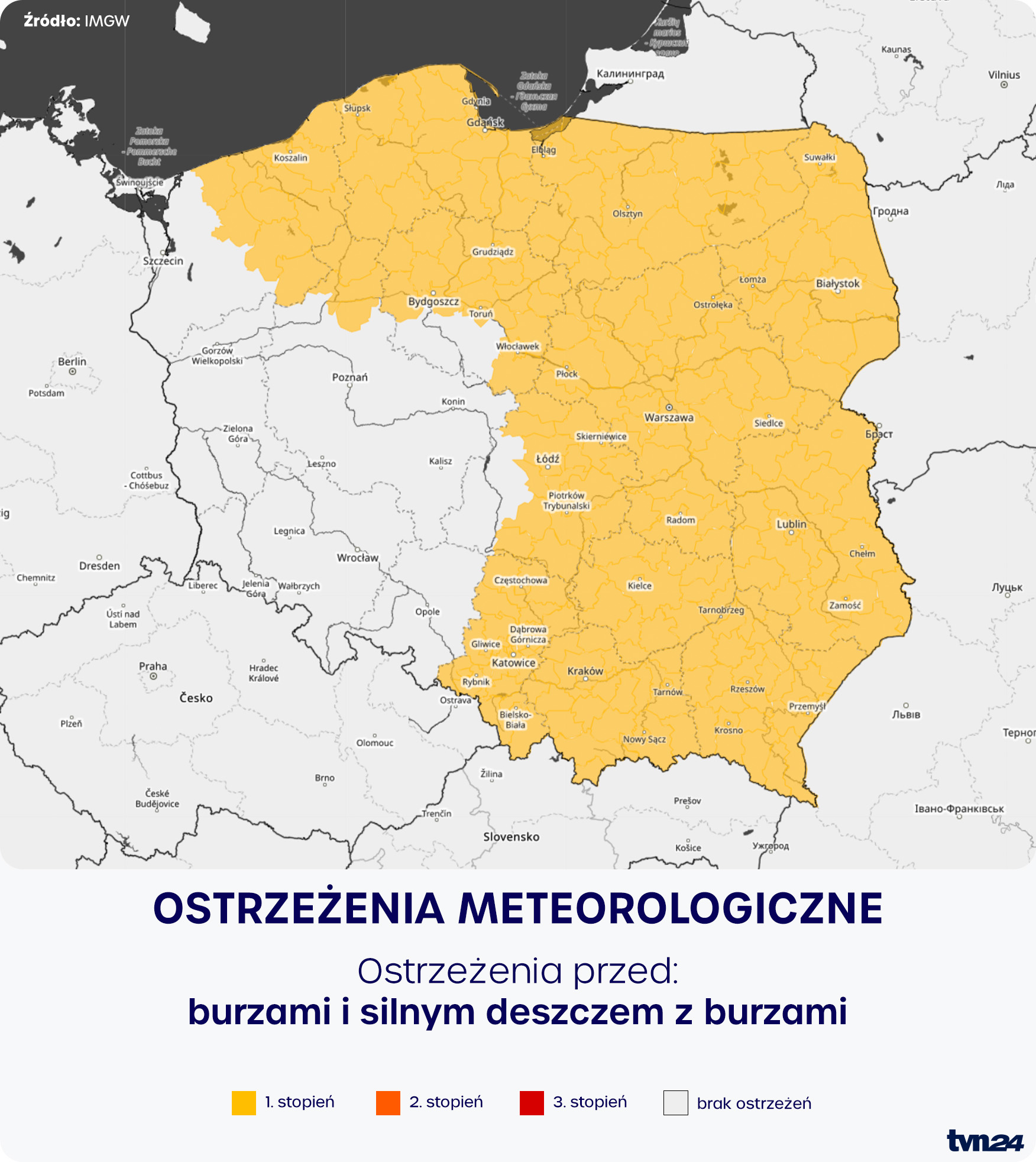 Ostrzeżenia meteorologiczne