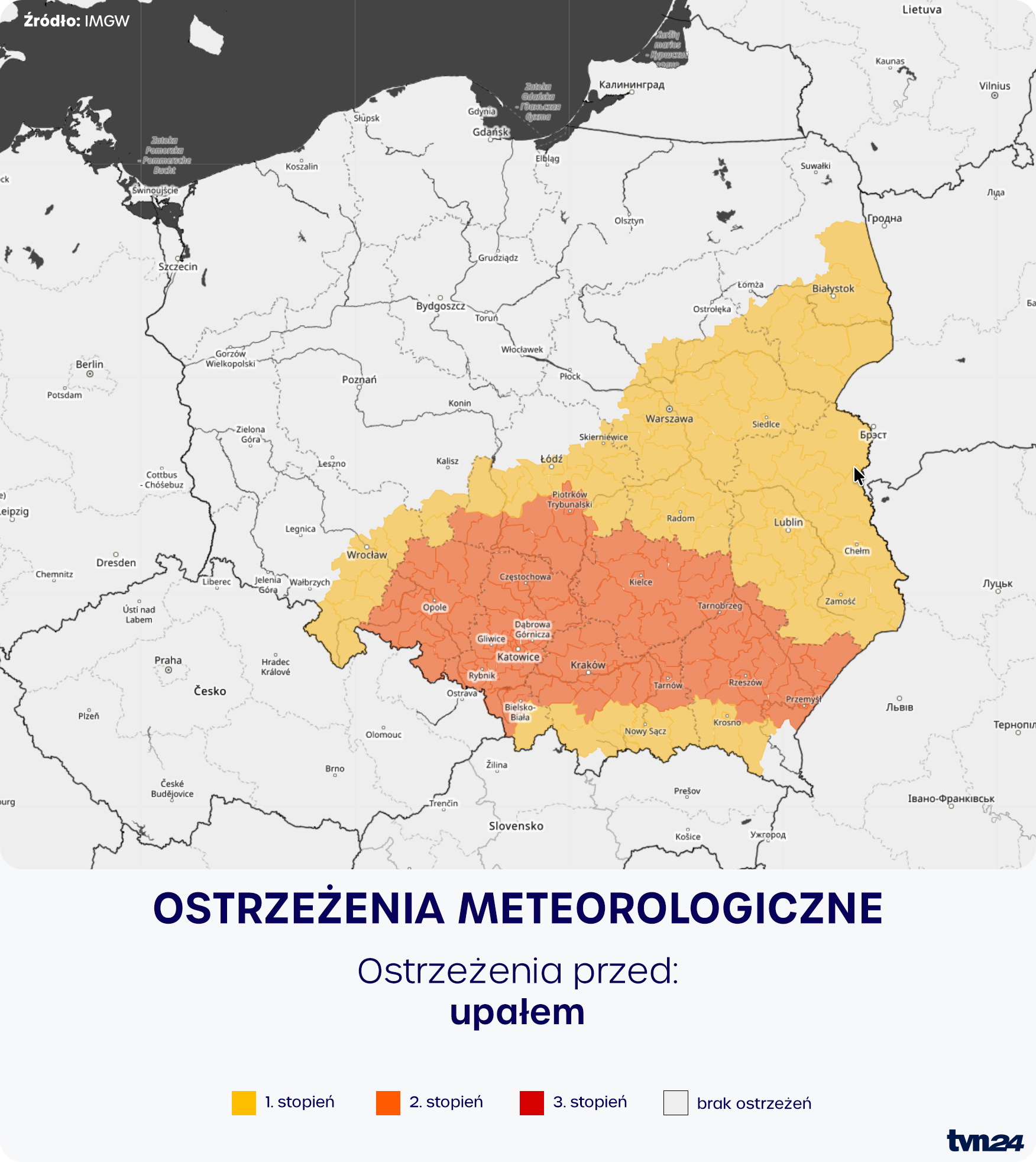 Ostrzeżenia meteorologiczne