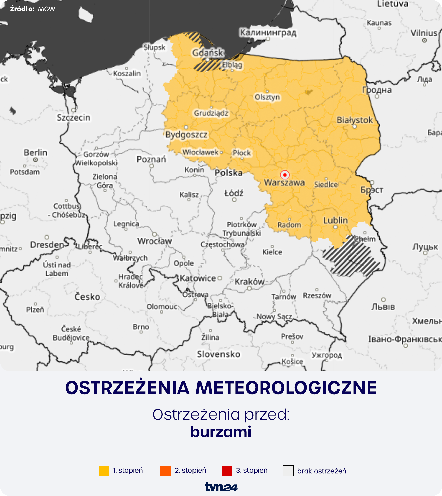 Ostrzeżenia meteorologiczne