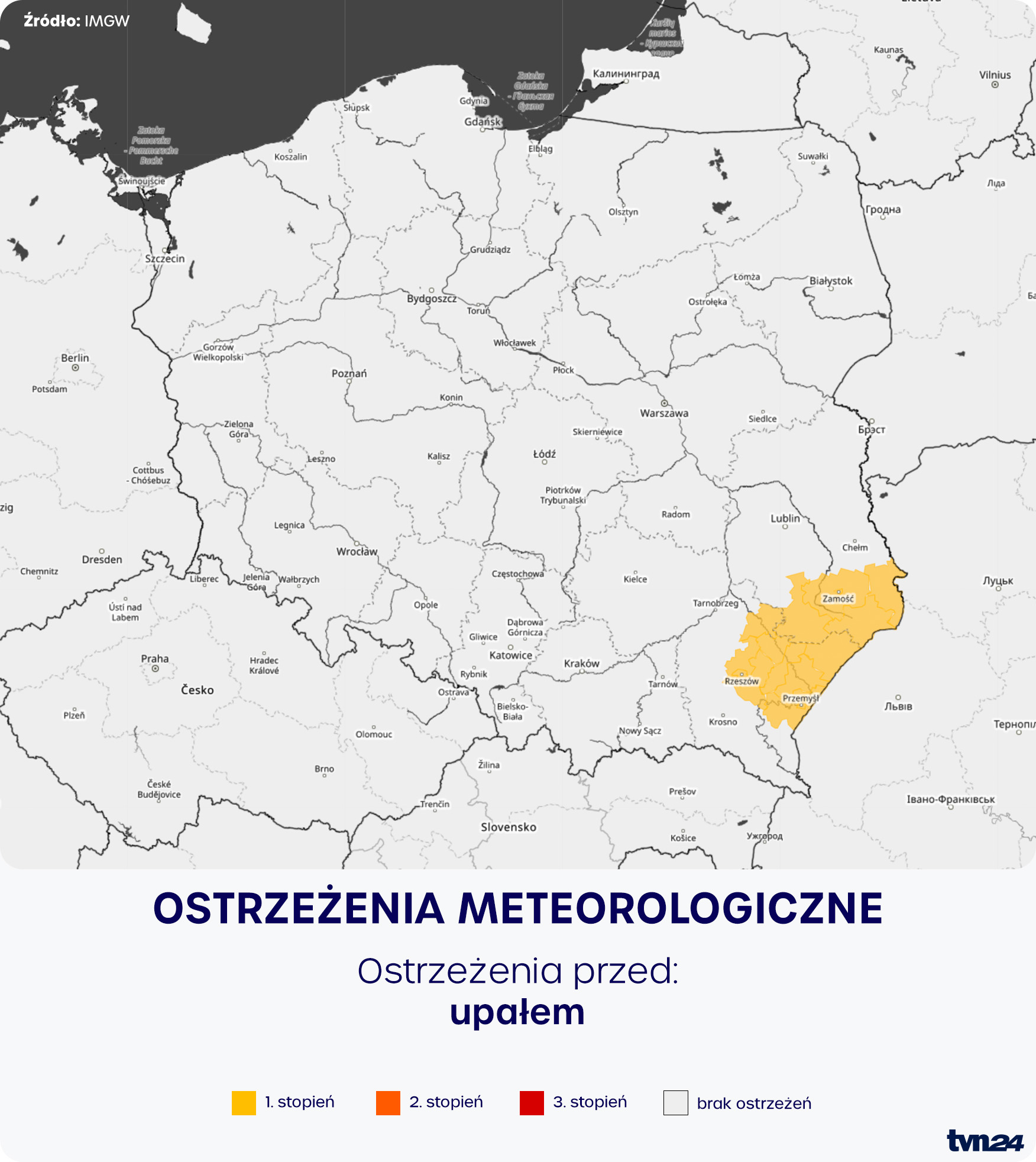 Ostrzeżenia meteorologiczne