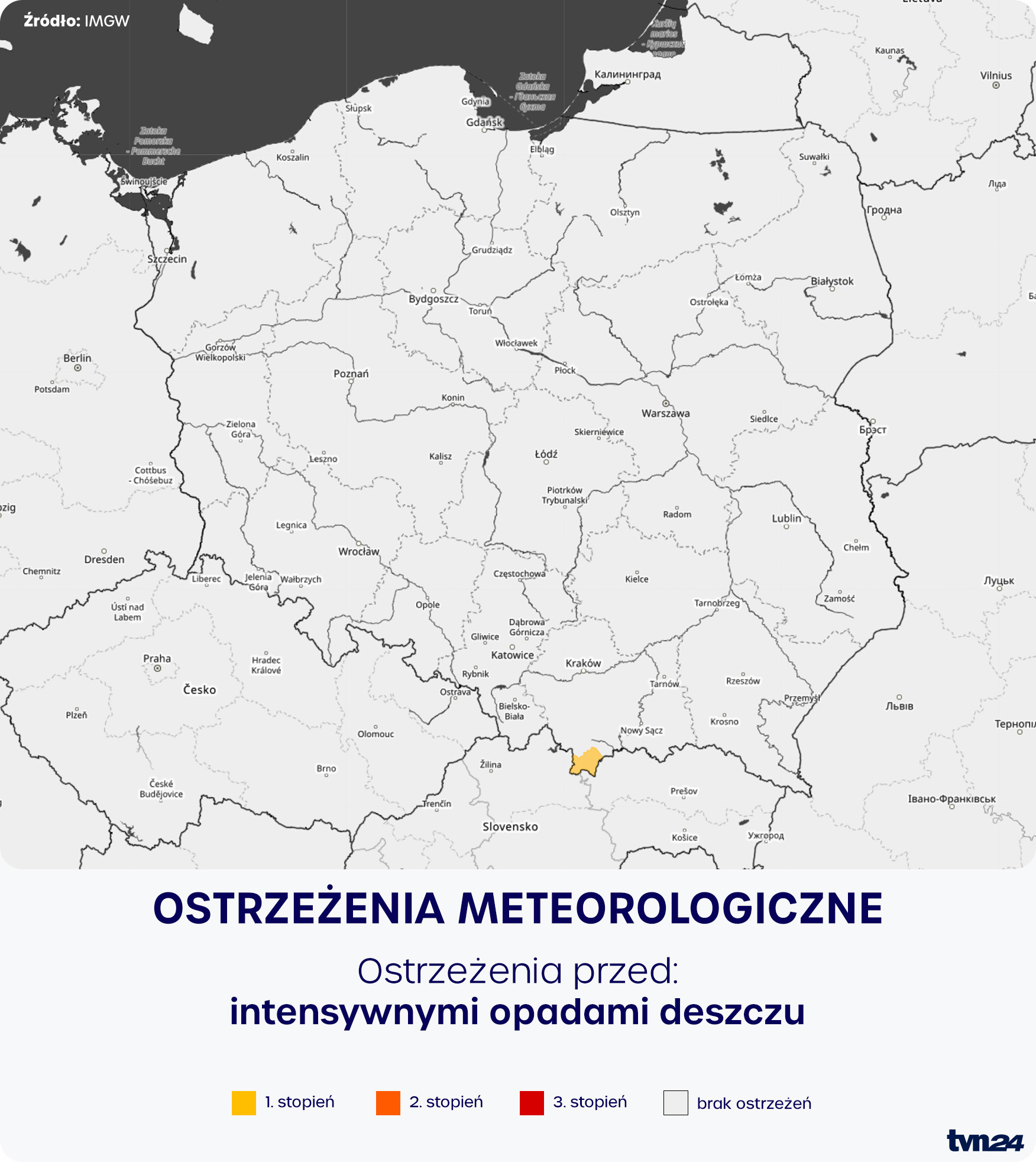 Ostrzeżenia meteorologiczne