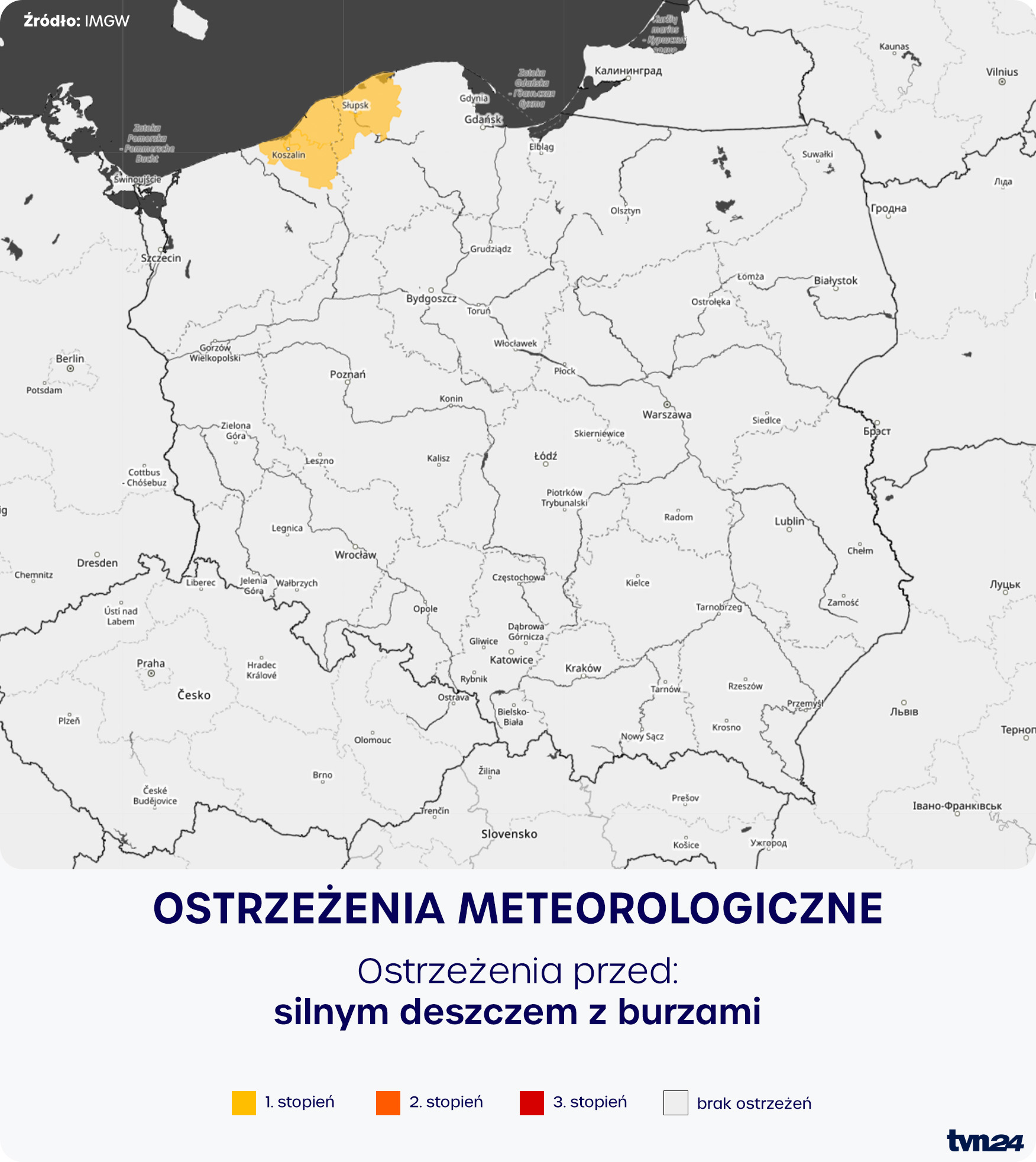 Ostrzeżenia meteorologiczne