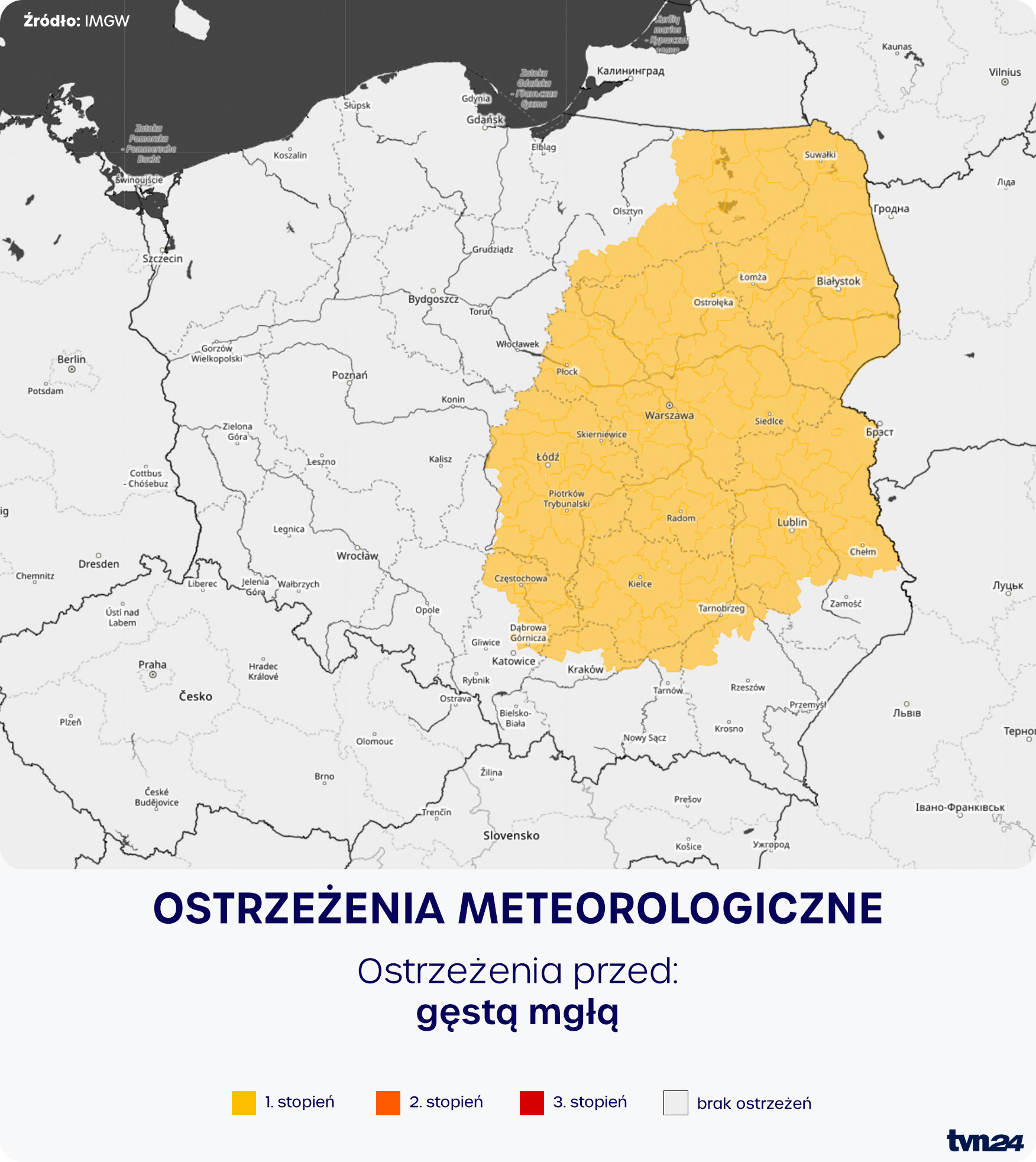 Ostrzeżenia meteorologiczne