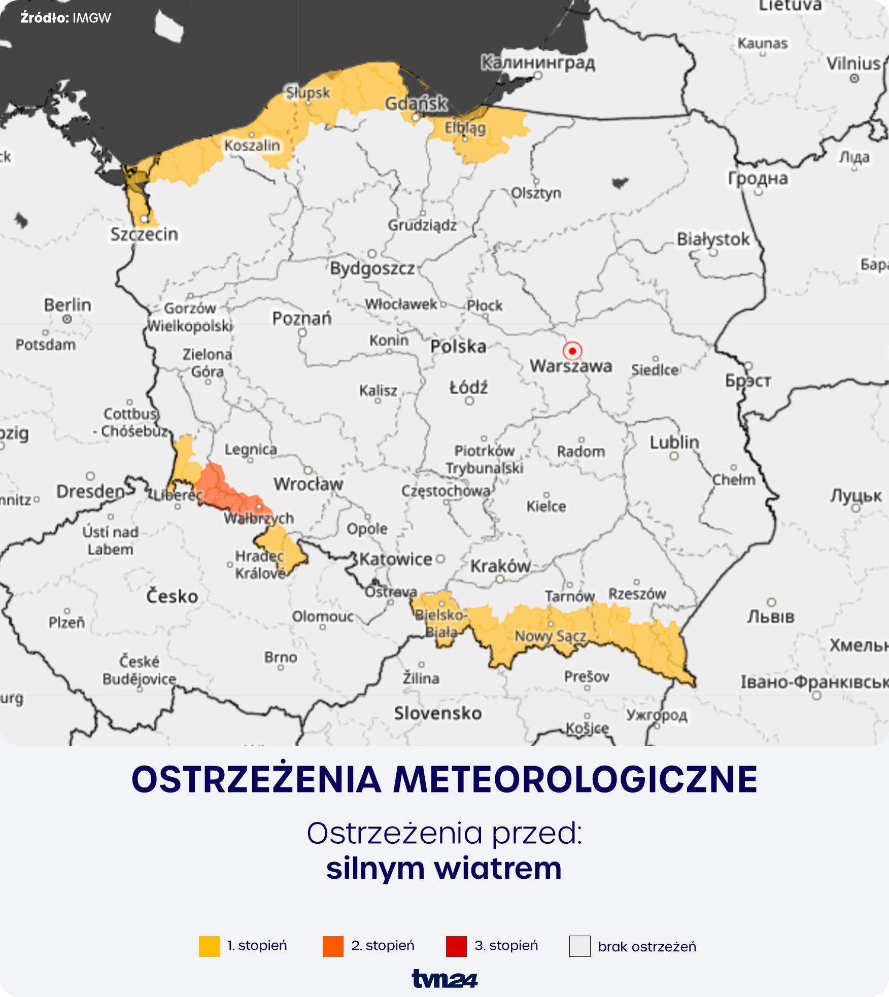 Ostrzeżenia meteorologiczne