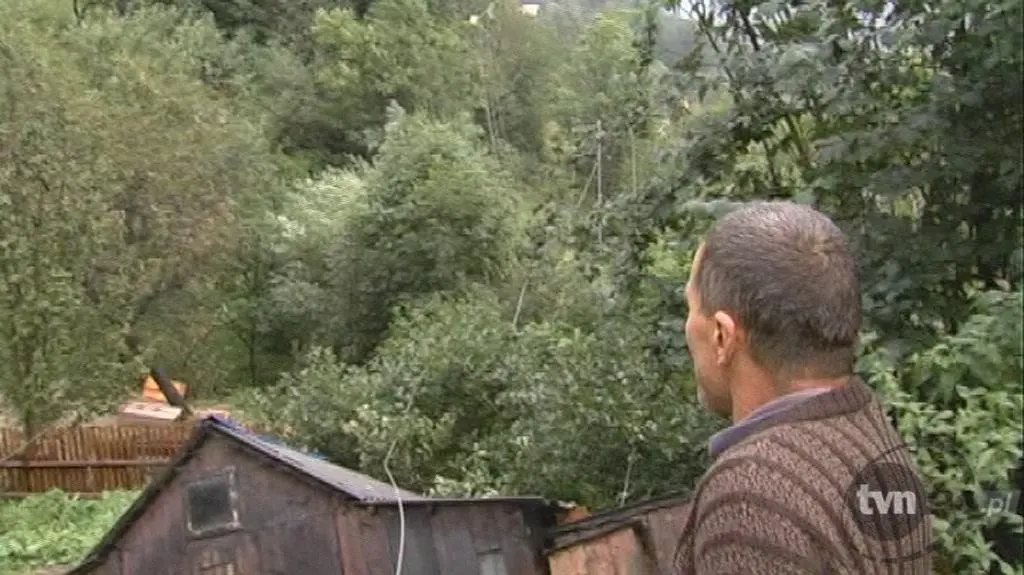 Osuwiska w gminie Milówka (TVN24)