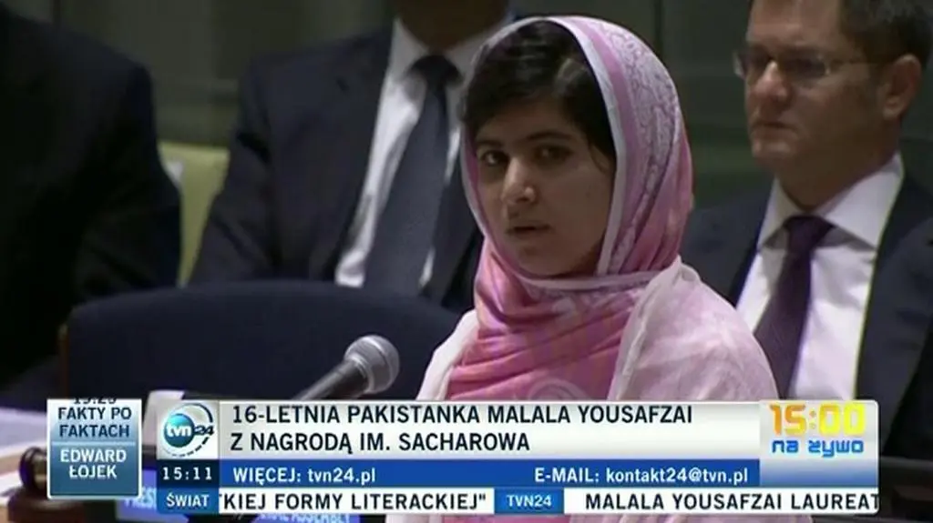 Pakistanka z Nagrodą Sacharowa. "To uhonorowanie jej długiej walki"