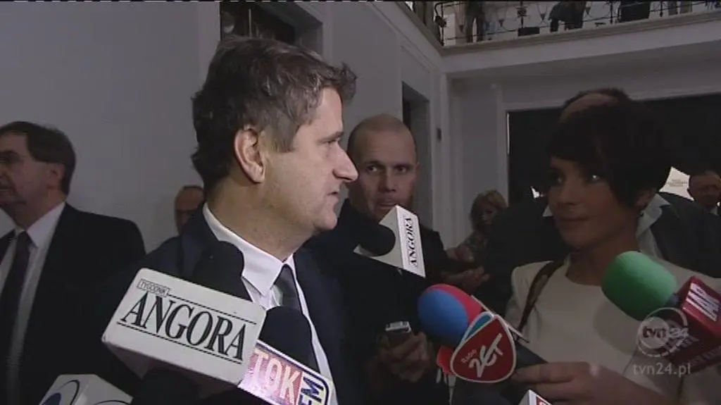 Palikot: Cieszę się (TVN24)