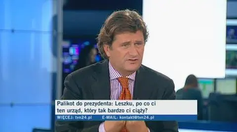 Palikot oskarża prezydenta